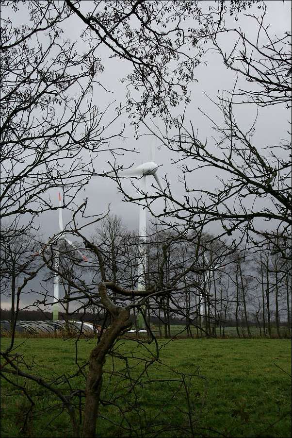 Windpark Klostermoor bei Papenburg, 2008, Joachim Koslitz.